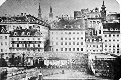 Ferdinandsbrücke. Laurenzertor. Rotenturmtor. Jesuitenkirche (1856)