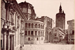 València. Vista general de la catedral (1870)