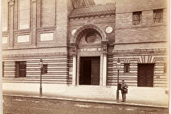 Judson Memorial Church, designed by Stanford White, at Washington Square. (1900)