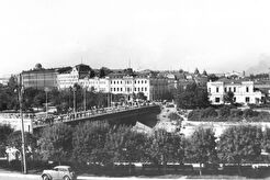 Железный мост и Партизанская улица (1960)