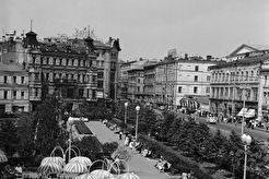 Кафе "Дружба" на Петровке (1952)