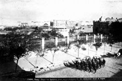 Вид с балкона дома наследников К.Я. Зубалова: море и город (1901)