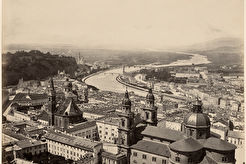 Salzburg vom Schloss (1850)