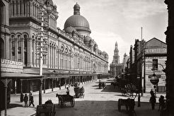 York Street by Victoria Markets (1900)