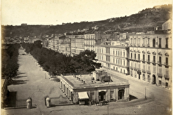 Riviera di Chiaja e Villa reale (1860)