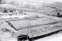 Закладка фундамента корпуса "Д" ВФ МЭИ (1964)
