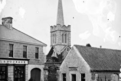Athenry. St. Mary's Church. Market Square (1868)