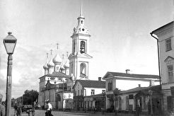 Кострома. Церковь Илии Пророка с трапезной и колокольней. (1900)