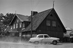 Namas Butsargių g. 2, kuriame 1925-1931 m. gyveno rašytoja Ieva Simonaitytė (1960)