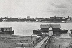 Вид через Волгу с Тверицкой стороны (1900)