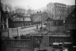 Колхозная улица в районе виадука в межсезонье (1960)