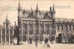 Bruges. Place du Bourg (1890)