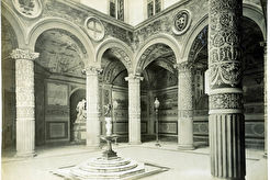 Firenze.    Palazzo Podesta, Палаццо Веккьо (1852)