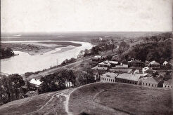 Вид с бульвара на Клязьму (1900)