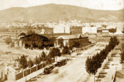 Estación de Martorell en Plaza de Catalunya (1860)