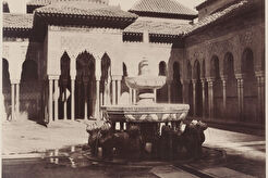 Ganada. Alhambra, Patio de los Leones (1859)