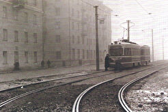 Трамвайная линия на улице Станиславского (1960)