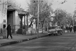 У дома № 20 на улице Ленина (1960)