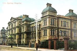 Sydney Hospital, Macquarie Street (1900)