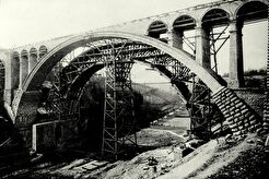 Construction du Pont Adolphe (1901)