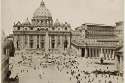 Piazza di S. Pietro e Basilica Vaticana (1865)