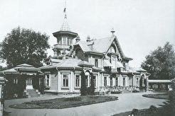 Усадьба Лунёво. Центральная часть главного дома (1900)