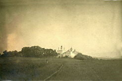 Свято-Троицкий Белопесоцкий монастырь (западная сторона) (1900)