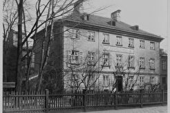 Ansicht des Wohnhauses in der Von-der-Tann-Straße 3 (1900)