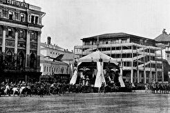 Парад войск по случаю пребывания Их Величеств в Москве (1900)