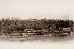 Вильна. Загородный трактир "Соломянка" при имении Верках (1861)