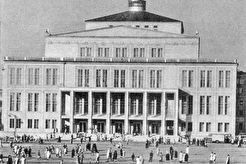 Opernhaus am Karl-Marx-Platz in Leipzig (1960)