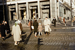 Skrzyżowanie Alei Jerozolimskich i ul. Kruczej (1960)