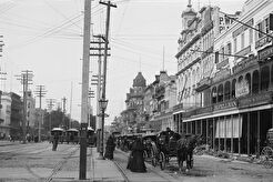 Canal Street aorund St. Charles Ave (1890)