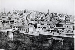 Панорама Внутреннего города Ичери-шехер. Бакинская крепость (1900)