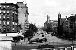 Pennsylvania Avenue from the [Dept. of the] Treasury, Washington, D.C (1908)