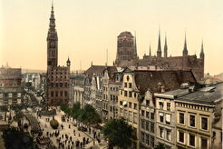 Danzig. Langen markt & rathaus (1895)