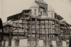 Софийский собор в процессе перестройки (1897)