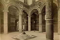Cortile di Palazzo Vecchio (1852)