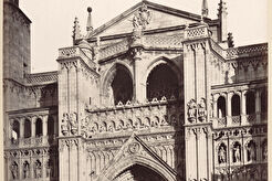 Toledo. Fachada principal de la catedral (1875)
