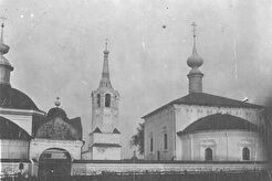 Пятницкая и Входоиерусалимская церкви с колокольней (1900)