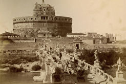 Castel Sant'Angelo. Ponte Sant'Angelo (1850)