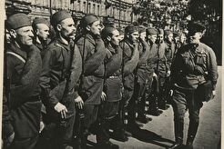 Чернышёв переулок. Смотр личного состава (1941)