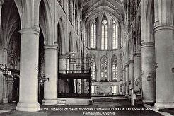 Famagusta. Church of St. Nicholas (now a Mosque) (1950)