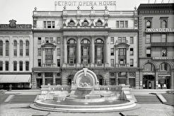 Detroit Opera House and Palmer Fountain (1905)