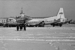 Ан-10А в аэропорту Львова (1960)