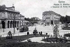 Torino, Stazione di Porta Susa (Piazza Statuto I-Ex S. Martino) (1890)