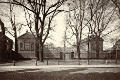 Cambridge. Saint Catherine's College, Main Court (1865)