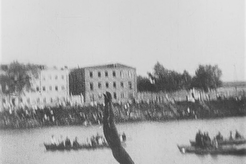 Вид на Крымскую набережную от водной станции (1924)