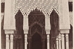 Ganada. Alhambra, Patio de los Leones (1859)