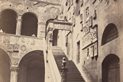 Corte di Palazzo del Bargello (1850)
